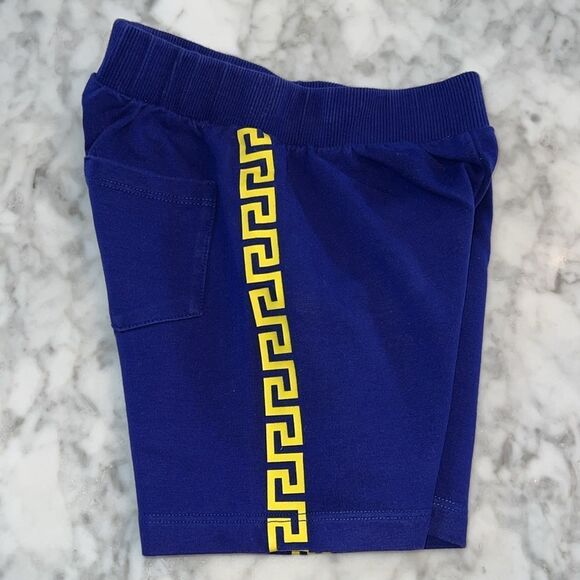 VERSACE BOYS COTTON LOGO SHORTS 24M - Picture 3 of 6